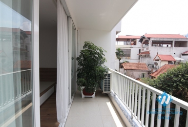 New and bright apartment with one bedroom for rent in Dang Thai Mai st, Tay Ho district 